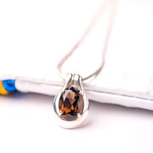 Paolo Romeo Pendant on 12.43 G Sterling Silver Omega Chain GORGEOUS